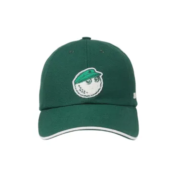 Jimmy Choo Cotton Baseball Caps Unisex Green