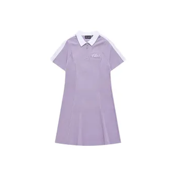 FILA FUSION Short Sleeved Dress Women's Perfume Lilac
