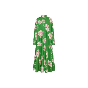 Valentino Long-Sleeved Dresses Women's Green