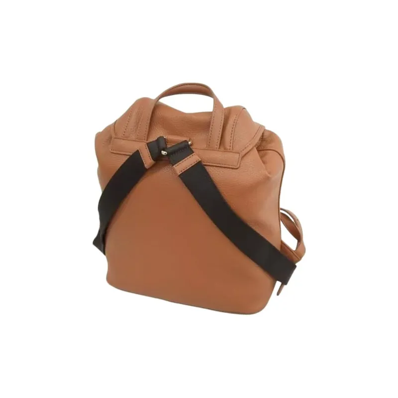 Furla Leather Backpack Women's Brown-3