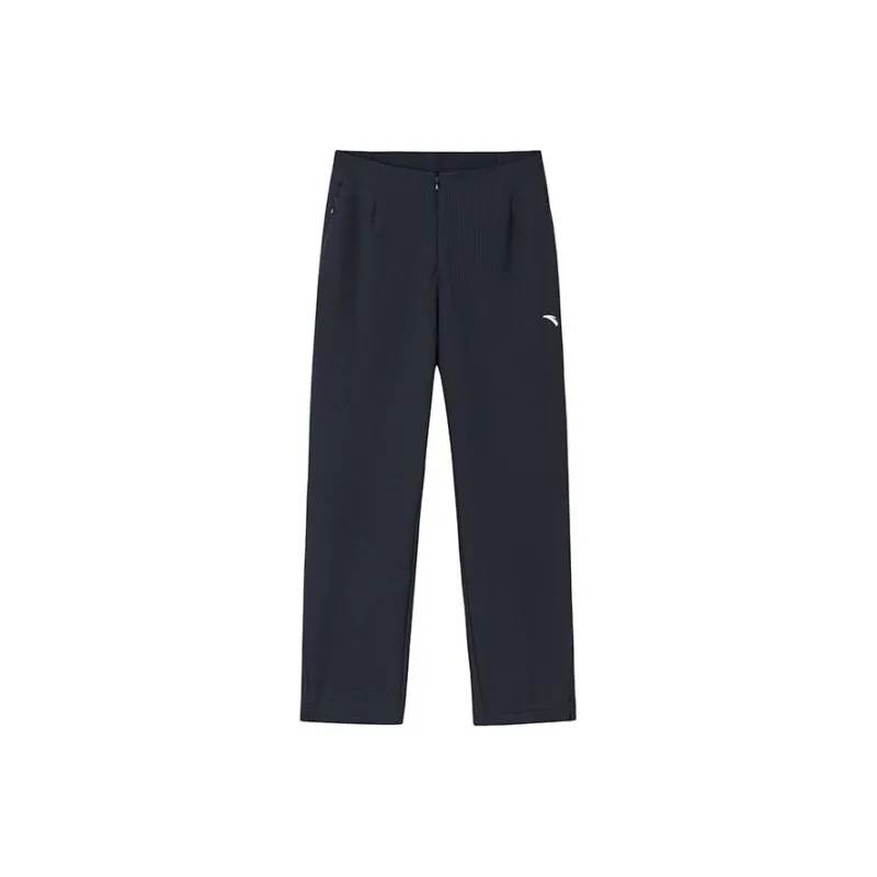 ANTA Knitted Sweatpants Women's Black-0