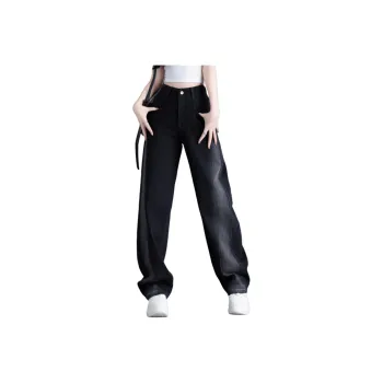 You Cow Me Pants Jeans Women's Black