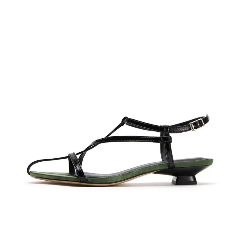 Marie Claire One Strap Sandals Women's Midnight Paris Black-0