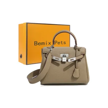 BEMIX PETS Cow Leather Shoulder Bag, Crossbody Bag, Handbag Women's Multicolor
