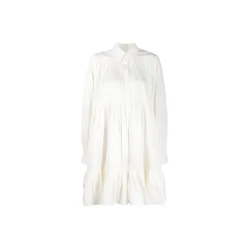 Valentino Long Sleeved Dresses Women's White