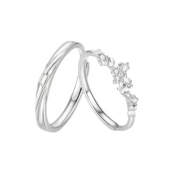 QUIET LOVE Sterling Silver Rings Unisex