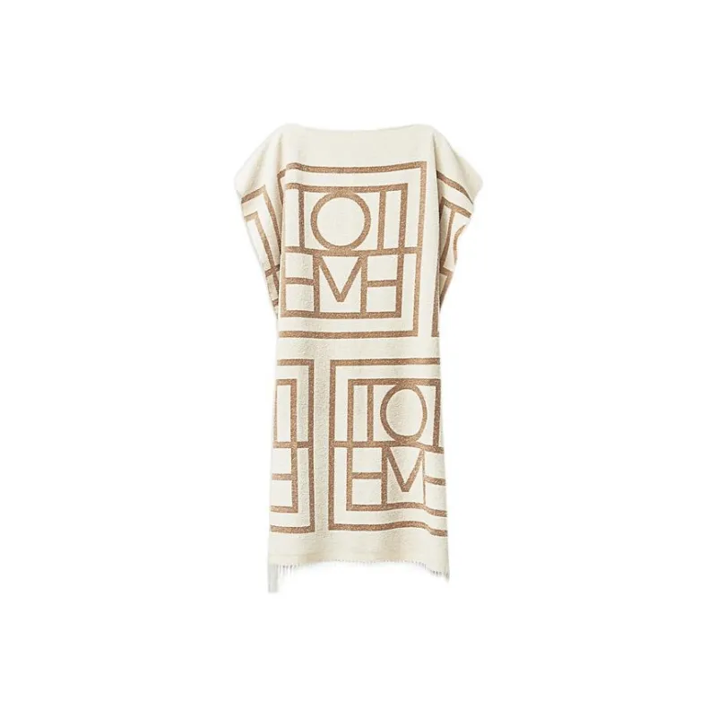 TOTEME Sleeveless Dresses Women's White-0