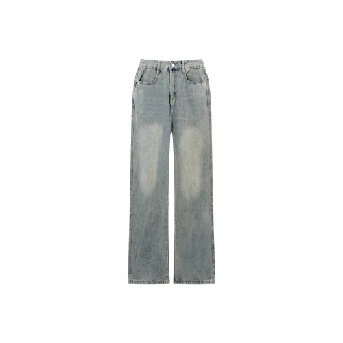 RUMMANDY Jeans Women's Nostalgic Blue