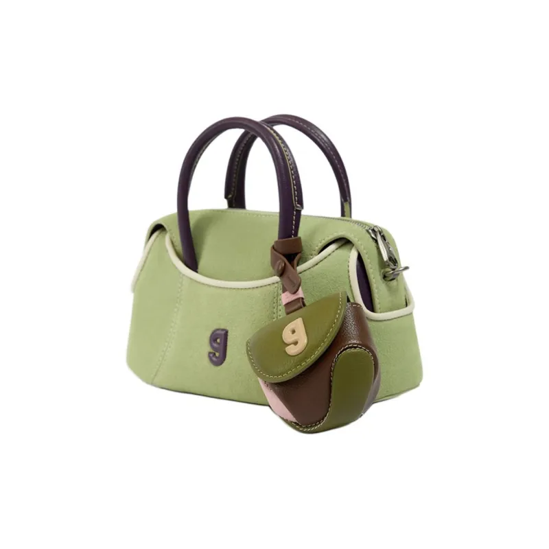 KUNOGIGI Cow Leather Handbag Regular Unisex Multicolor-14