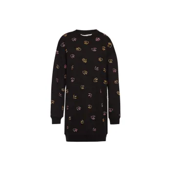 McQ Alexander McQueen Long Sleeved Dresses Women's Black