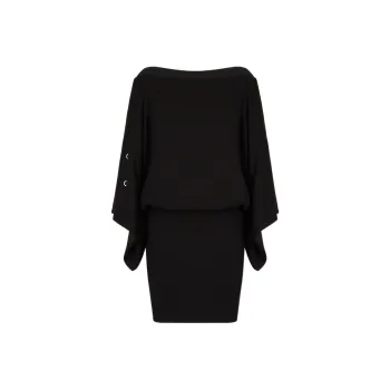 ARMANI EXCHANGE Long Sleeved Dresses Women's Black