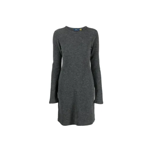 Polo Ralph Lauren Long-Sleeved Dresses Women's Gray