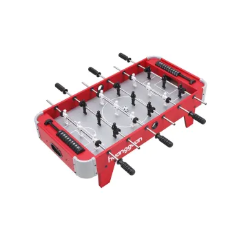 HUANGGUAN Crown Foosball Table Tabletop Pop Up Game Table With 6 Rods For Boys Board Games
