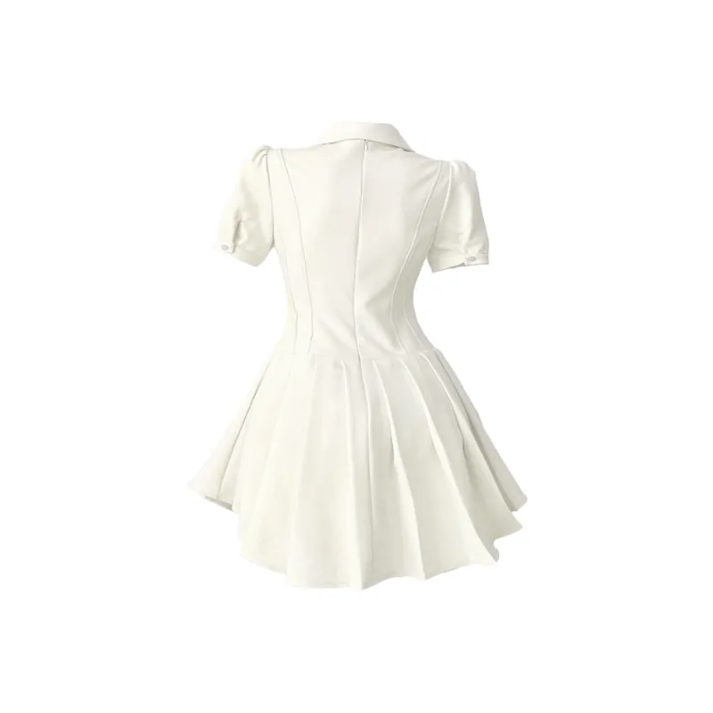 Peaches Peaches Short Sleeved Dress Women's-15