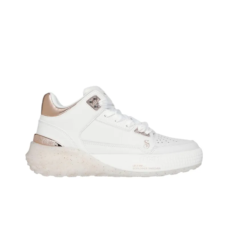 SNOOP DOGG x Skechers Sizzle Mid Top Casual Shoes Women's White-1