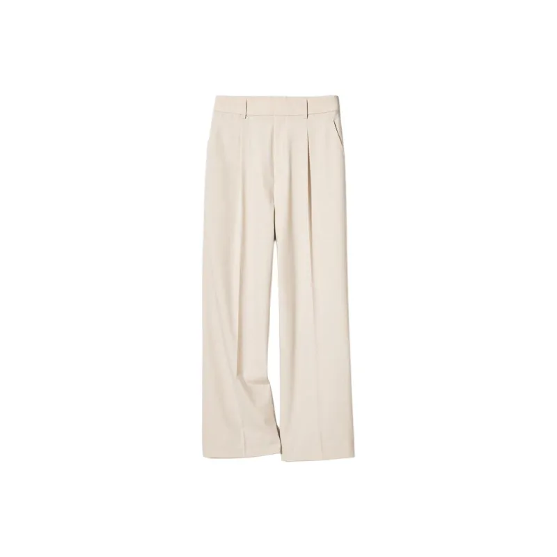 UNIQLO Casual Pants Women's Light Beige-0