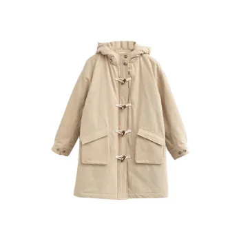 ZIMO Puffer Jacket Women's Beige Yellow