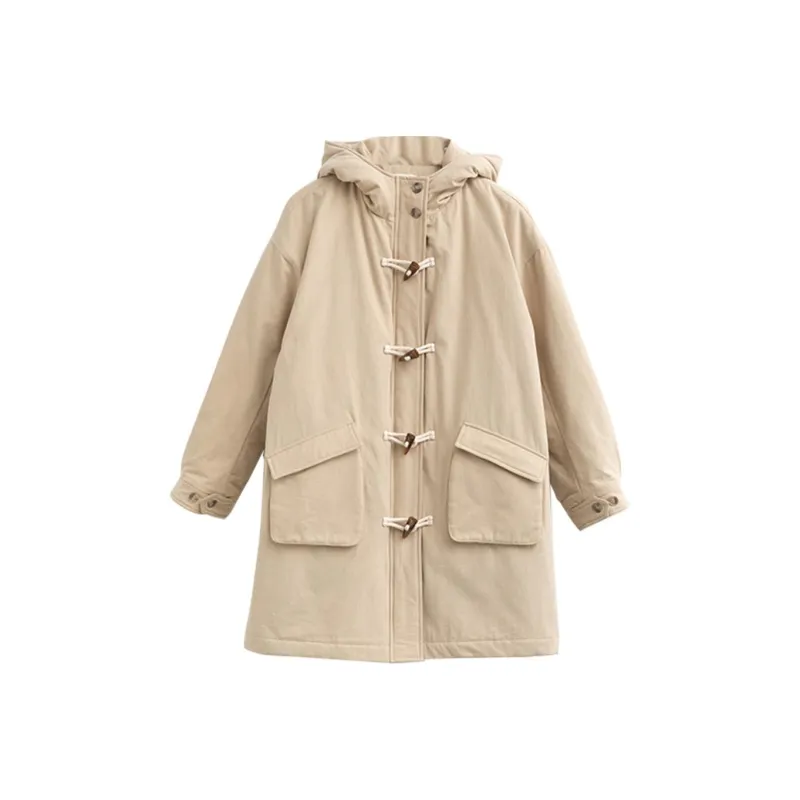 ZIMO Puffer Jacket Women's Beige Yellow-0