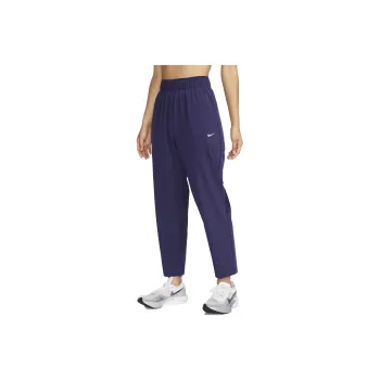 Nike Dri-Fit Fast Mid-Rise 7/8 Running Pants Knitted Sports Pants Women's Purple
