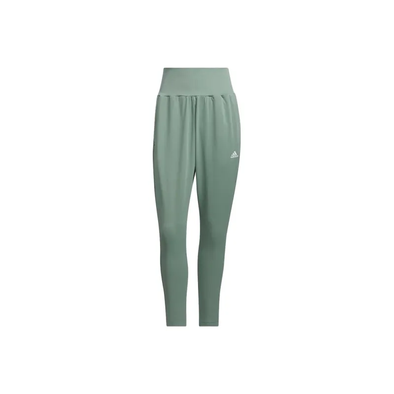 Adidas Knitted Sweatpants Women's Silver Green-0