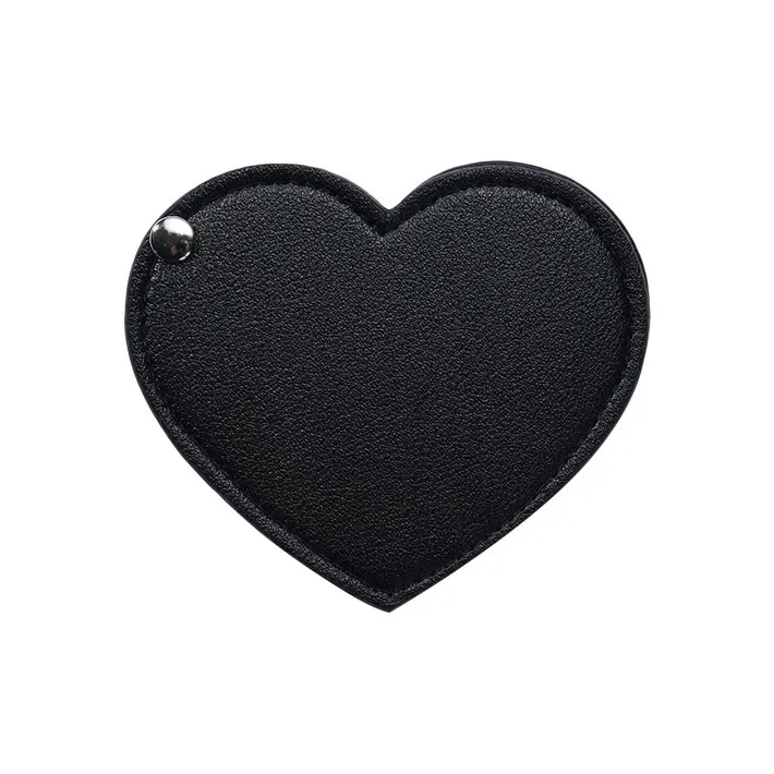 JIXUAN On The Go Heart Convenience Foldable Rotating Refillable Makeup Mirror-6