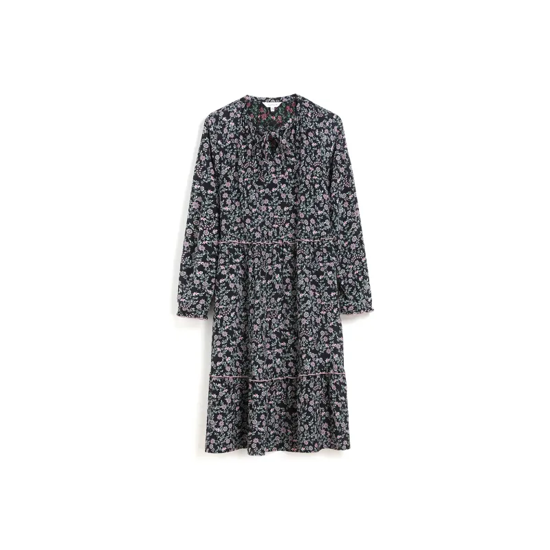 PUKKA Long-Sleeved Dresses Women's Night Cherry Blossom Pink-0