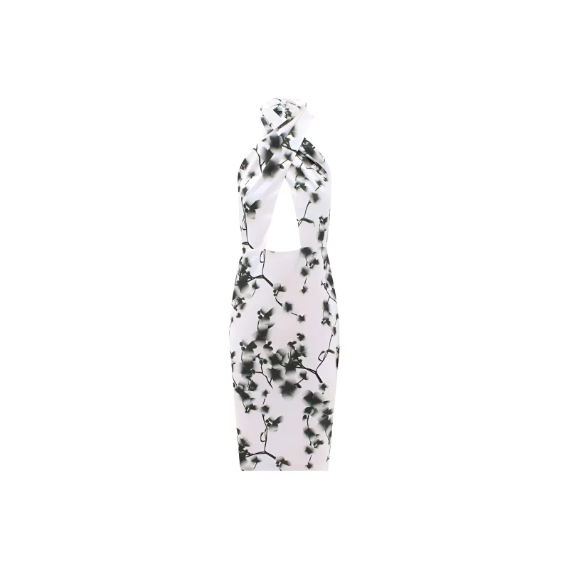 Rotate Sleeveless Dresses Women's White-0