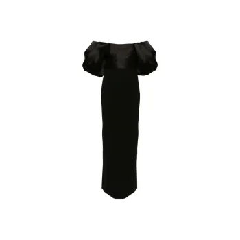 Solace London Sian Off shoulder Maxi Dress