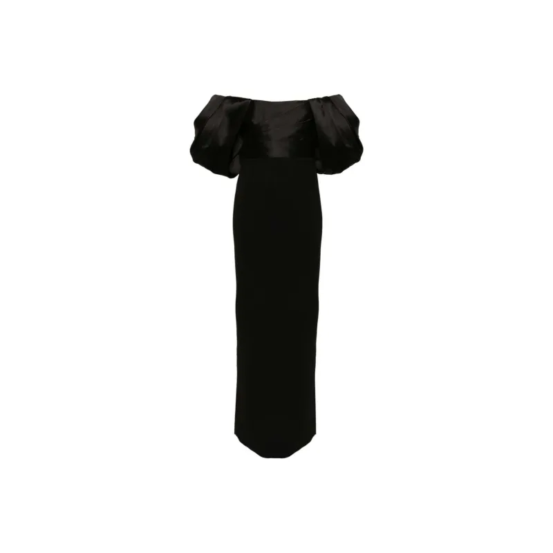 Solace London Sian Off shoulder Maxi Dress-0