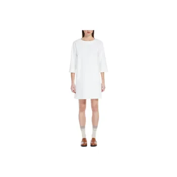 MaxMara Short Sleeved Dresses Women's White