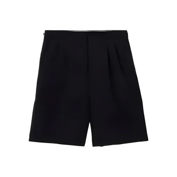 Burberry Casual Shorts Women's Black
