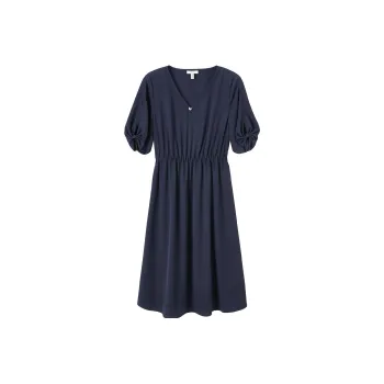 FINITY Short Sleeved Dresses Women's Navy Blue