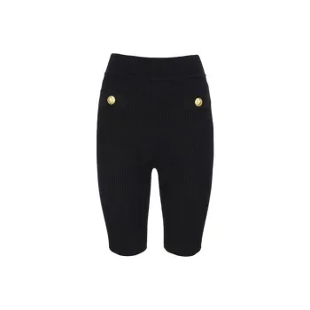 BALMAIN Casual Shorts Women's Black