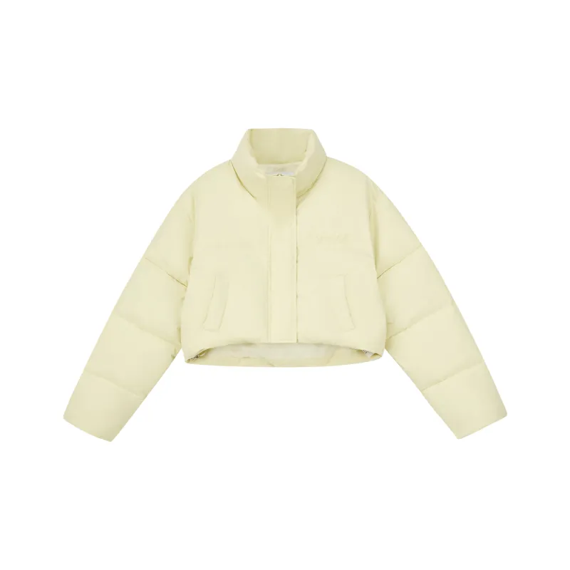 AYF Puffer Jacket Women's Yellow-0
