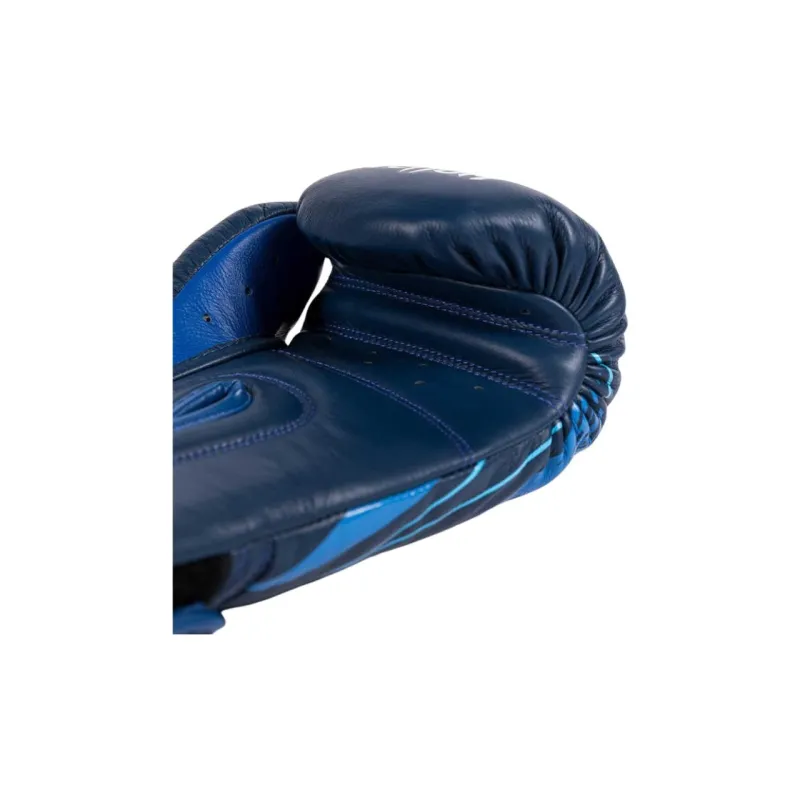 VENUM Boxing Gloves Nappa Leather Training Unisex Marine Blue-4