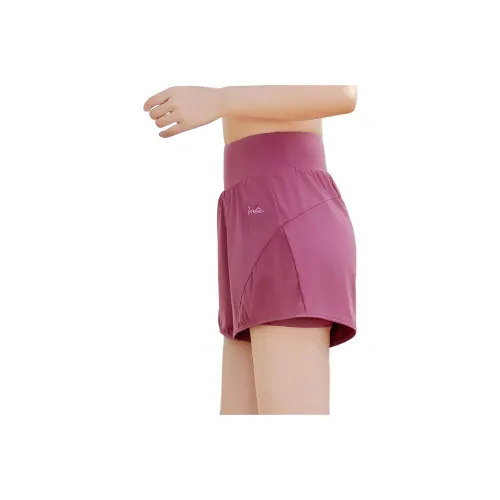Barbie Yoga Shorts Women's Rose Pink