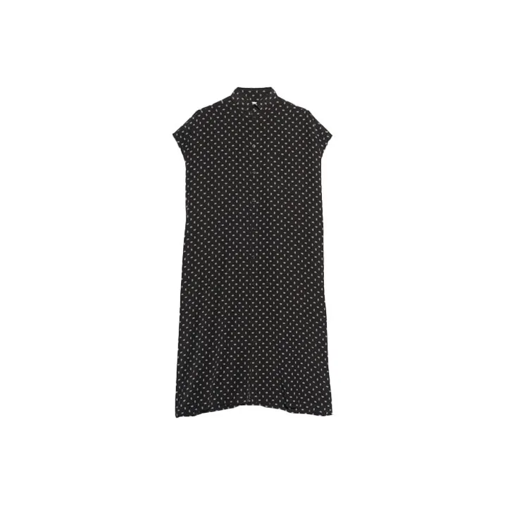 Balenciaga Sleeveless Dress Women's Black-0