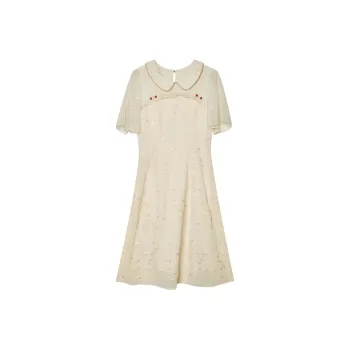 ANNECHEN Short-Sleeved Dresses Women's