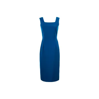 MISSSHINE Slip Dresses Women's Peacock Blue