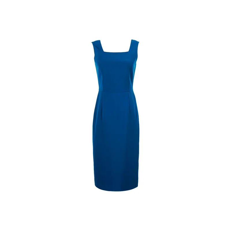 MISSSHINE Slip Dresses Women's Peacock Blue-0