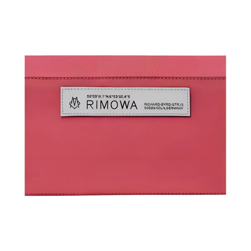 RIMOWA Recycled Nylon Storage Bag Trumpets Women's Garnet Red-3