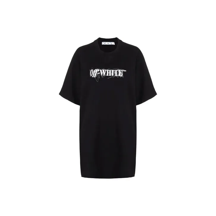 OFF WHITE FW21 Short Sleeved Dress Women's-0