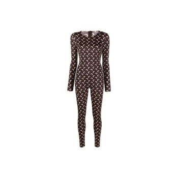 Marine Serre Jumpsuits Women's Brown