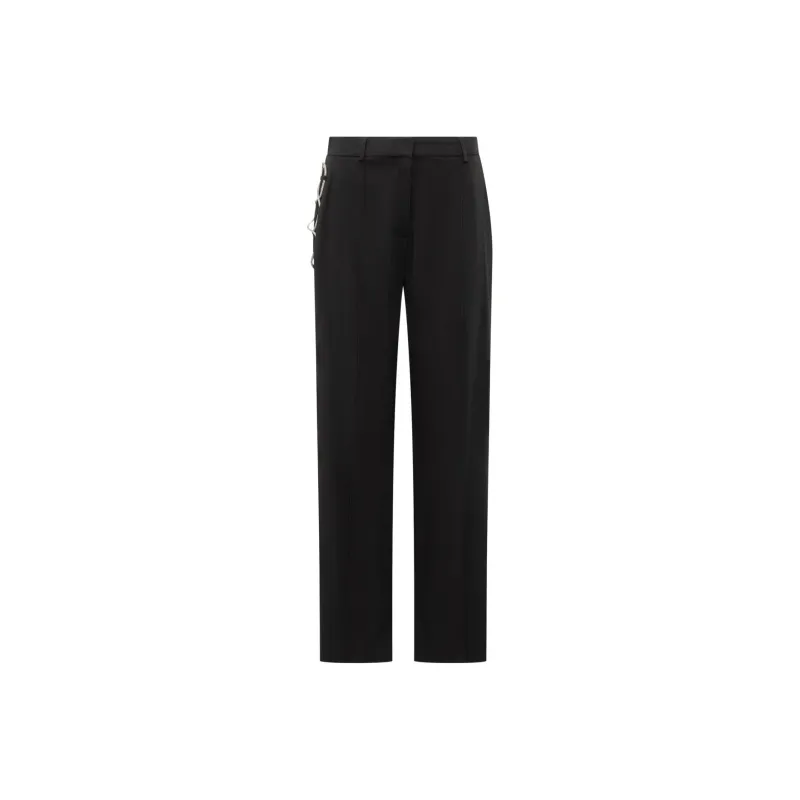 GIUSEPPE DI MORABITO Stretch Straight Leg Pants-0