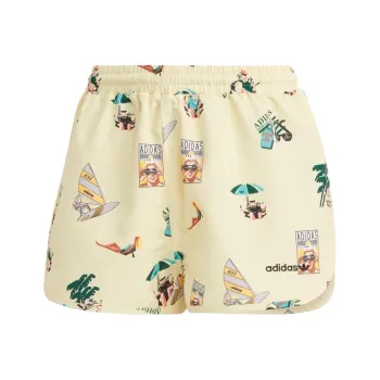 Adidas Originals Casual Shorts Women's Light Yellow