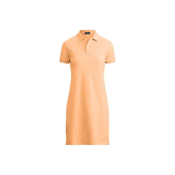 Polo Ralph Lauren Short-Sleeved Dresses Women's Light Orange