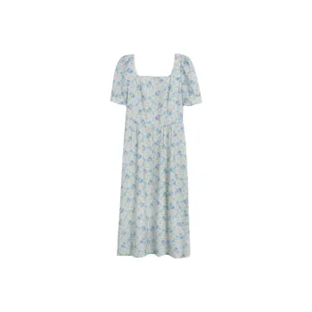 Olrain Short Sleeved Dresses Women's Multicolor