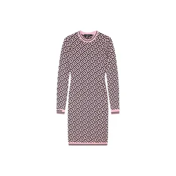 VERSACE Long-Sleeved Dresses Women's Red