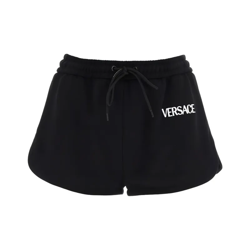 VERSACE SS23 Sports Shorts Women's Black-0