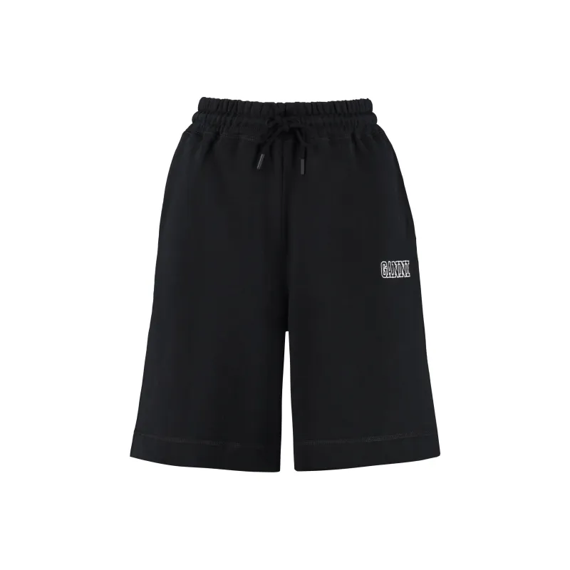 GANNI Casual Shorts Women's Black-0